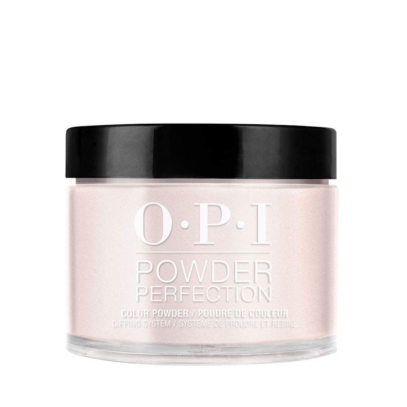 OPI Powder Perfection Humidi-Tea | Opaque Soft Pink Shimmer Nail Dipping Powder | Acrylic Alternative - Image 1