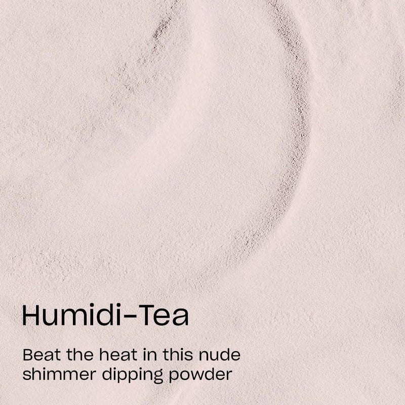 OPI Powder Perfection Humidi-Tea | Opaque Soft Pink Shimmer Nail Dipping Powder | Acrylic Alternative - Image 3