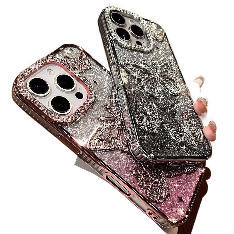 غطاء واقي بTPU باللون Silver من مادة TPU لـ iPhone 16 / 16 Plus / 16 Pro / 16 Pro Max مع تغطية كاملة ومقاوم للخدش مع مقاوم للصدمات مع حماية من السقوط للحمل اليومي - Image 3