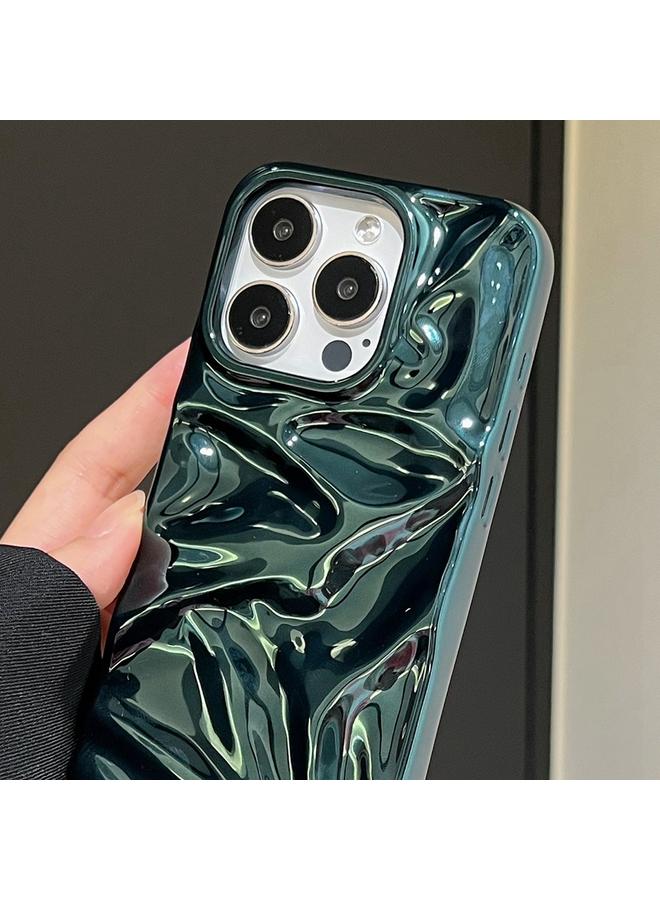 زبون جراب لهاتف iPhone 13 Pro Max مصنوع من مادة TPU المطلية بالكهرباء والمتموجة المائية - Image 4