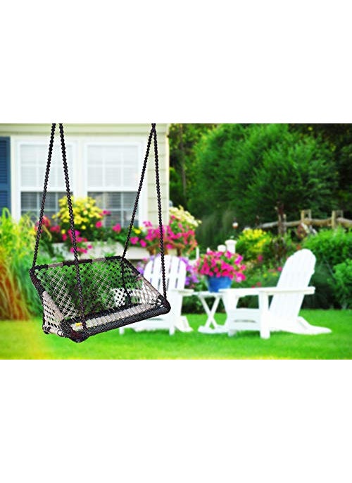 Marshland MARSHLAND Swing Chair Swing for Balcony Outdoor Chairs for Balcony Two Seater Swing for Adult Children 42 inch Large Best in his Category Hand Mate Suitable for Home Balcony Garden Indoor Outdoor  - Image 5
