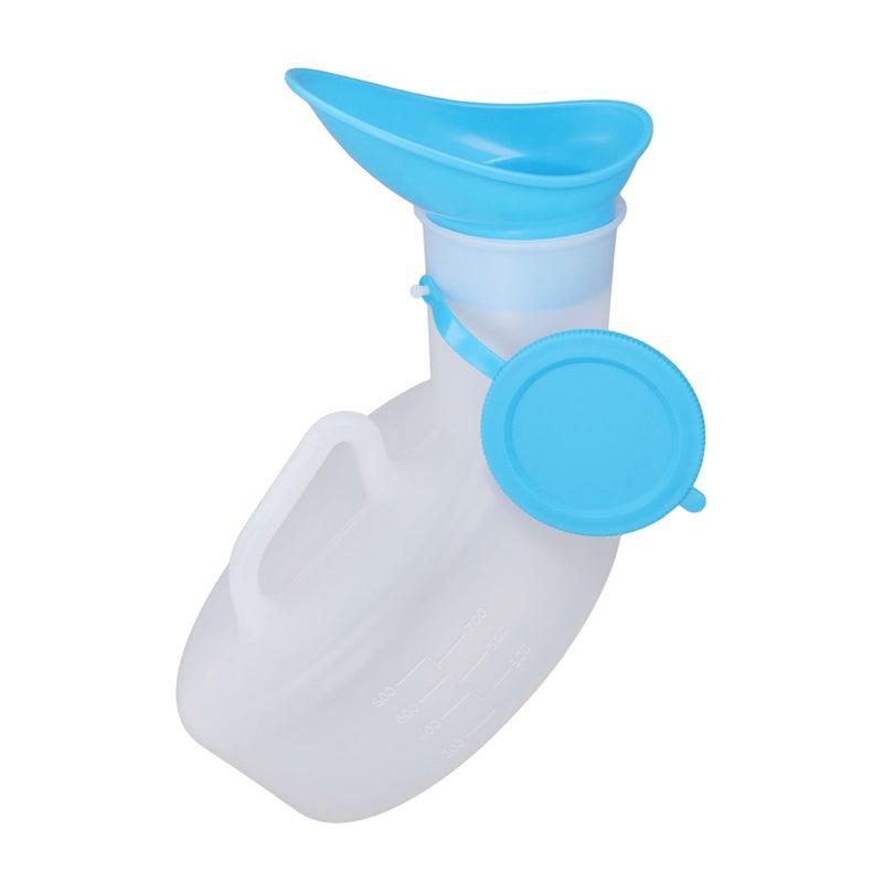 Urinal Bottle Spill Proof Large Capacity Leakproof Portable Pee Bottle for Male Female Travel Hospital 800ml Female - Image 1