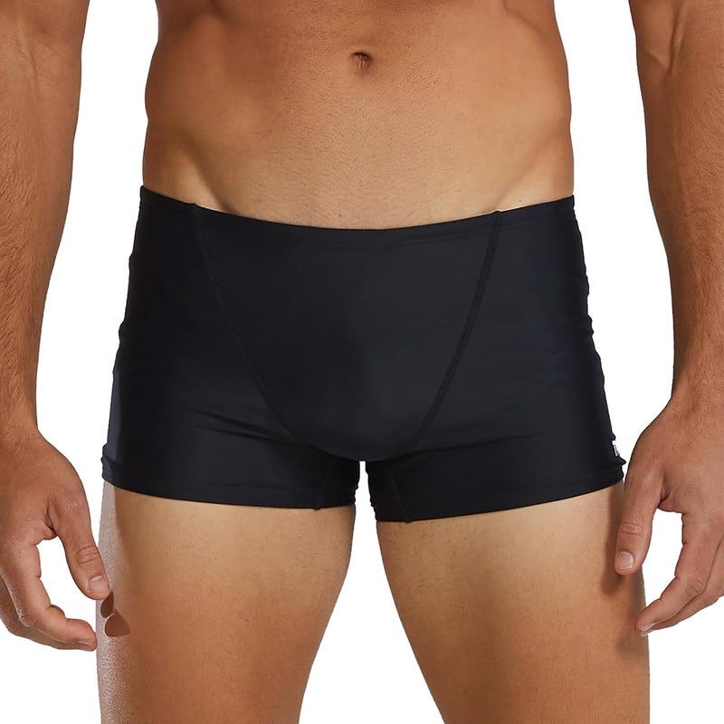 TYR Sport Men's Square Leg Short Swim Suit - Black, Size 36 - Image 1