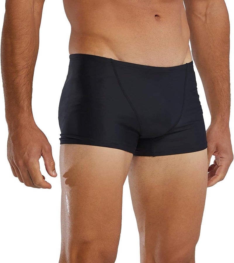 TYR Sport Men's Square Leg Short Swim Suit - Black, Size 36 - Image 3