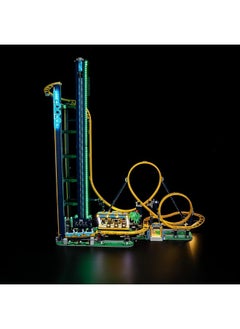 BRIKSMAX BRIKSMAX Led Lighting Kit for LEGO-10303 Loop Coaster - Compatible with Lego Creator Icons Building Blocks Model- Not Include The Lego Set  - Image 1