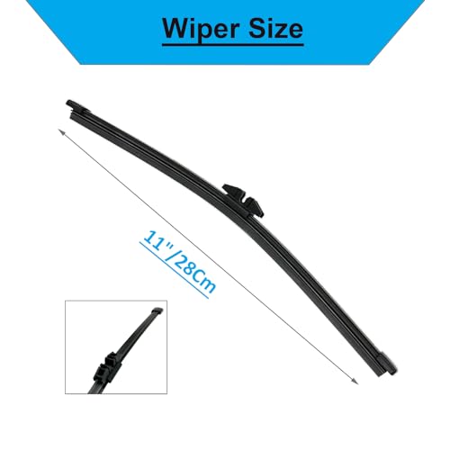 DAZOM 11 Inch Rear Windshield Wiper Blades for Ford Explorer 2011-2019, Ford Escape 2013-2019, Lincoln MKX 2015-2018, Lincoln MKC 2015-2019 - Image 4