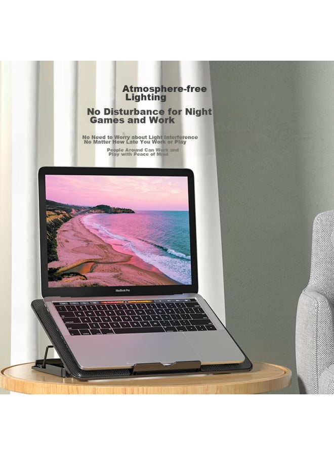 Suohuang S6 Adjustable Speed Laptop Cooling Pad Without Lights Matebook 14 - Image 2