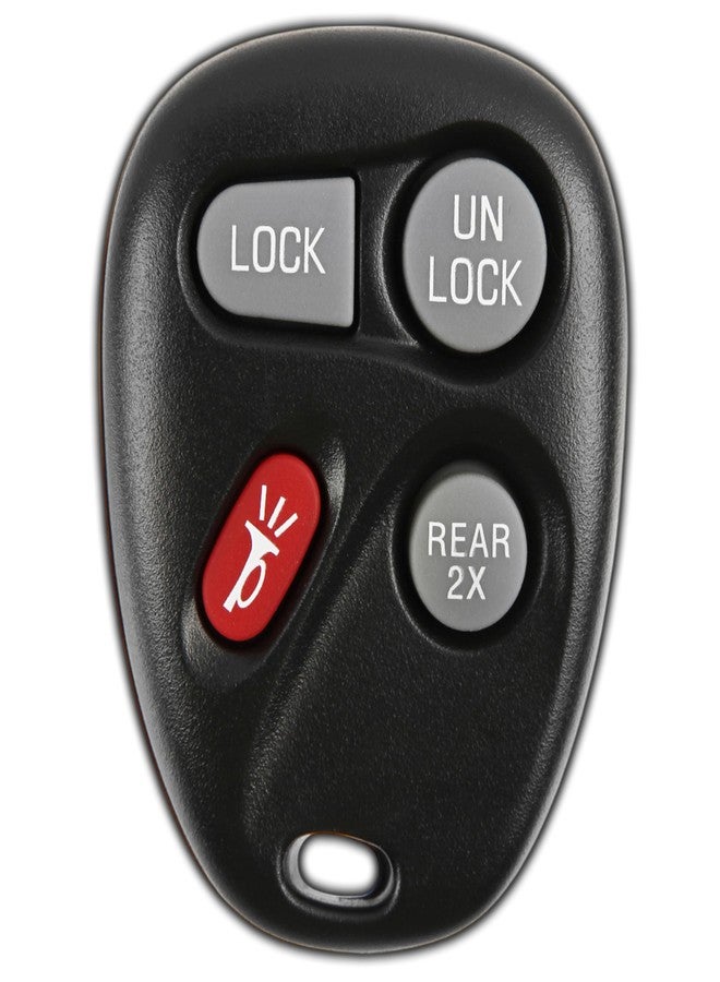 KeylessOption Key Fob Replacement for 1999 2000 2001 Chevrolet Chevy Astro Blazer GMC Jimmy Safari Cadillac Oldsmobile Bravada Remote, 4-Button 15732805, Locksmith Required - Image 1