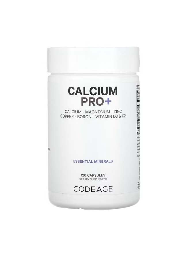 Codeage Calcium Pro 120 Capsules - Image 1