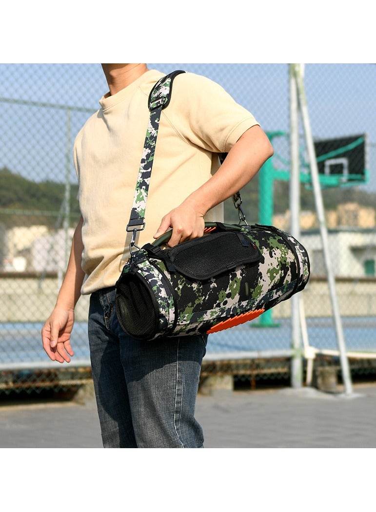 General Suitable for JBL Boombox 3rd generation crossbody shoulder strap bluetooth speaker sleeve audio storage case  - Image 3