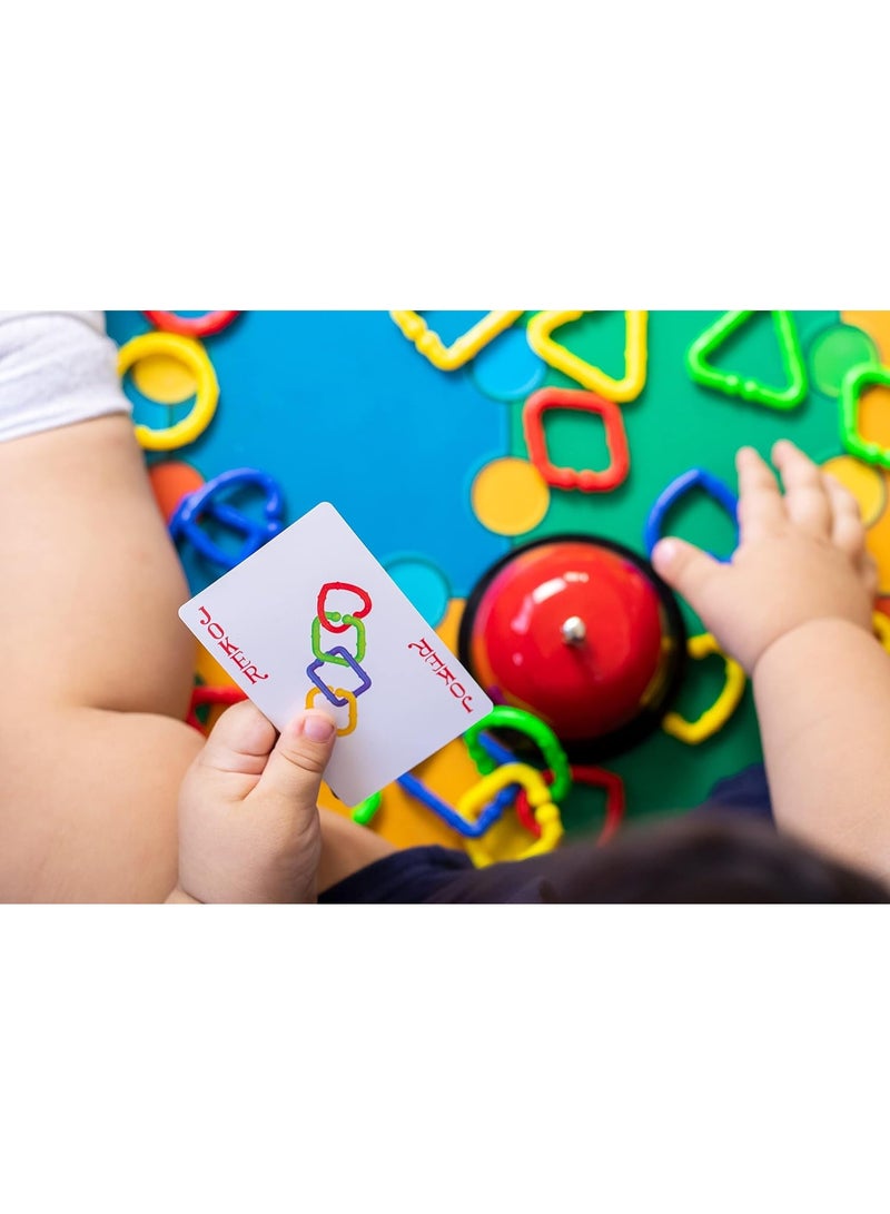 Soofam Board Game,Pack Of 72 Interactive Ring Board Game ,Quick Interactive Ring Multicolour Game For Kids,Intelligence Developement Toy for Children(2-6 Player)  - Image 4
