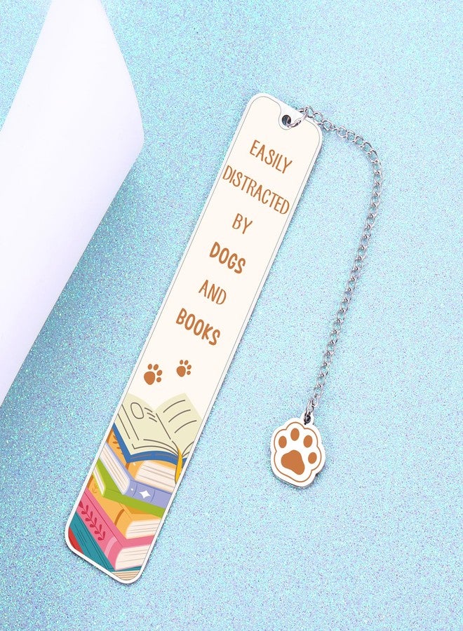 NUBARKO Cute Bookmarks for Book Lovers Dog Lovers Gifts for Women Girls Readers Girls Corgi Golden Retriever Gifts for Girls Dog Themed Gifts for Book Lovers Metal Bookmark Book Marks for Reading Women 2-Side - Image 5