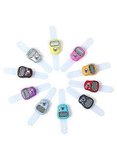Generic Electronic tasbeeh counter ring with screen (different colors) 