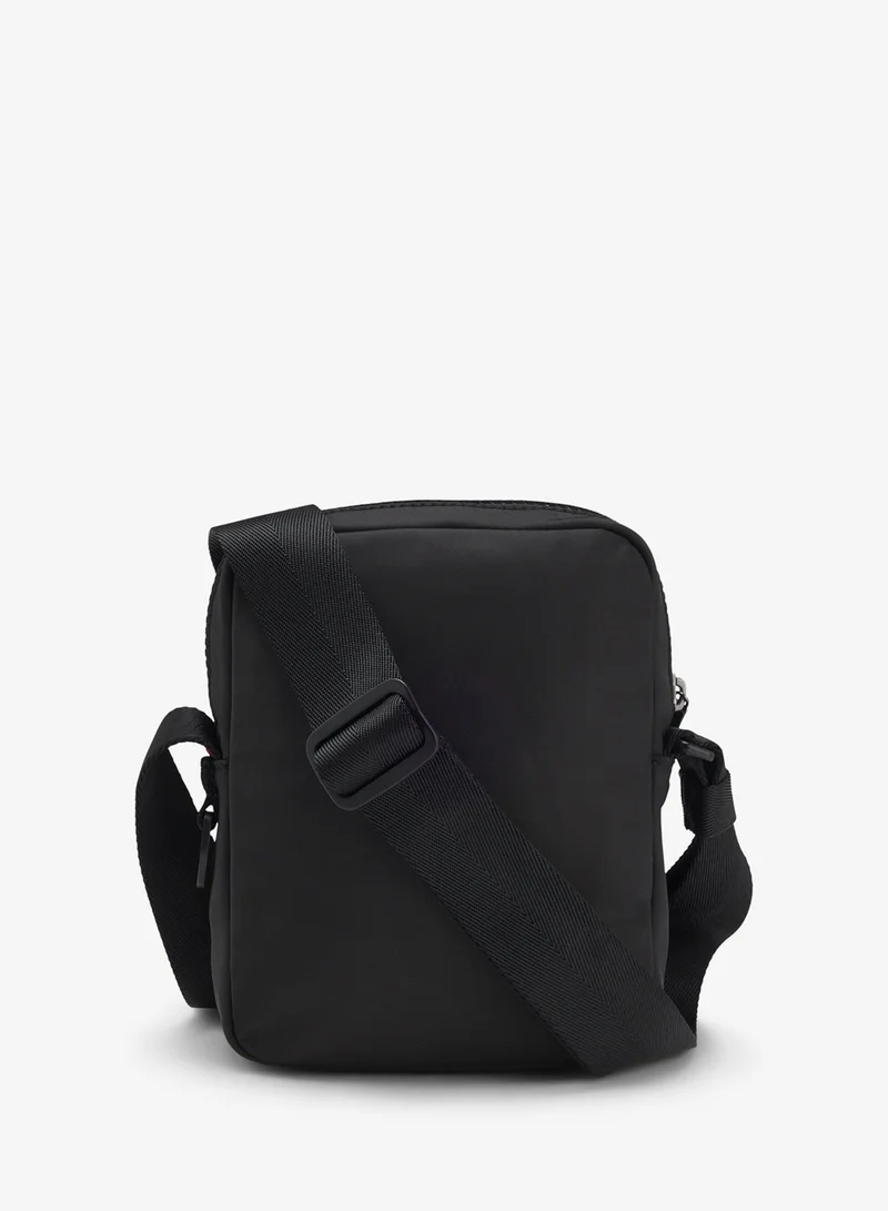 HUGO Black Reporter bag with rubberised logo label for Men | Best Price UAE