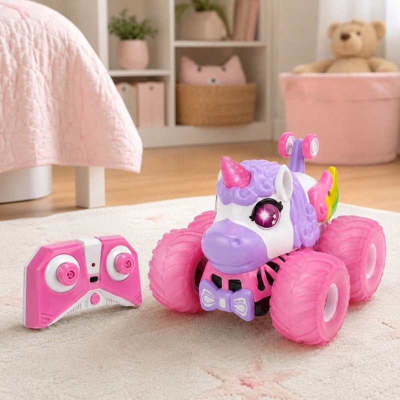 Unicorn Stunt Car with Remote Control & Light Effects - LH-C091 - Image 3