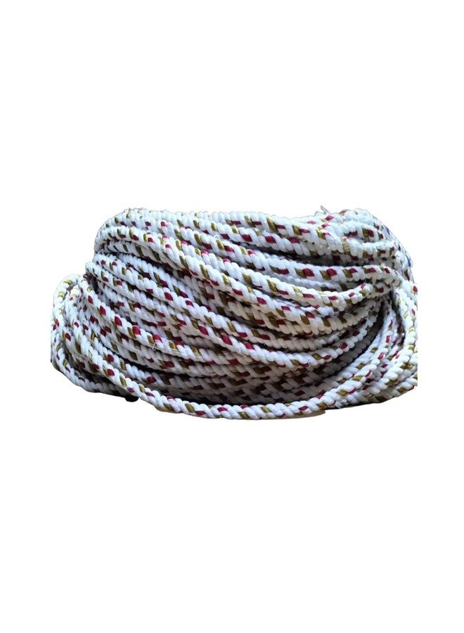 IGNOTO Nylon Anti-Rust and Anti Slip Laundry Clothesline String (20 Meter/10MM) || Twisted Multipurpose Outdoor Clothes Drying Wire (Multi-Colour/Assorted) - Image 3