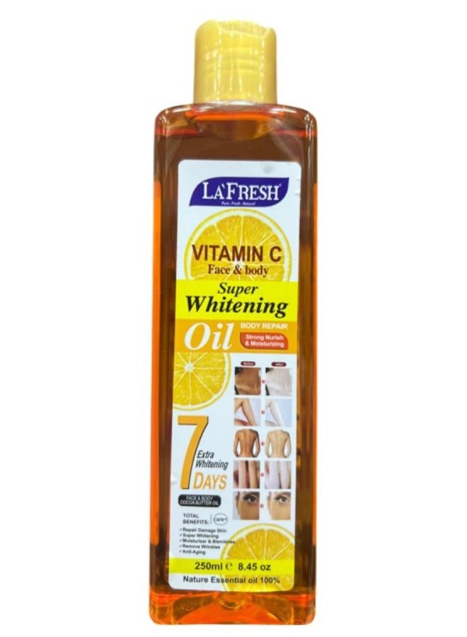 LA FRESH Vitamin C Super Whitening Oil 250 ml