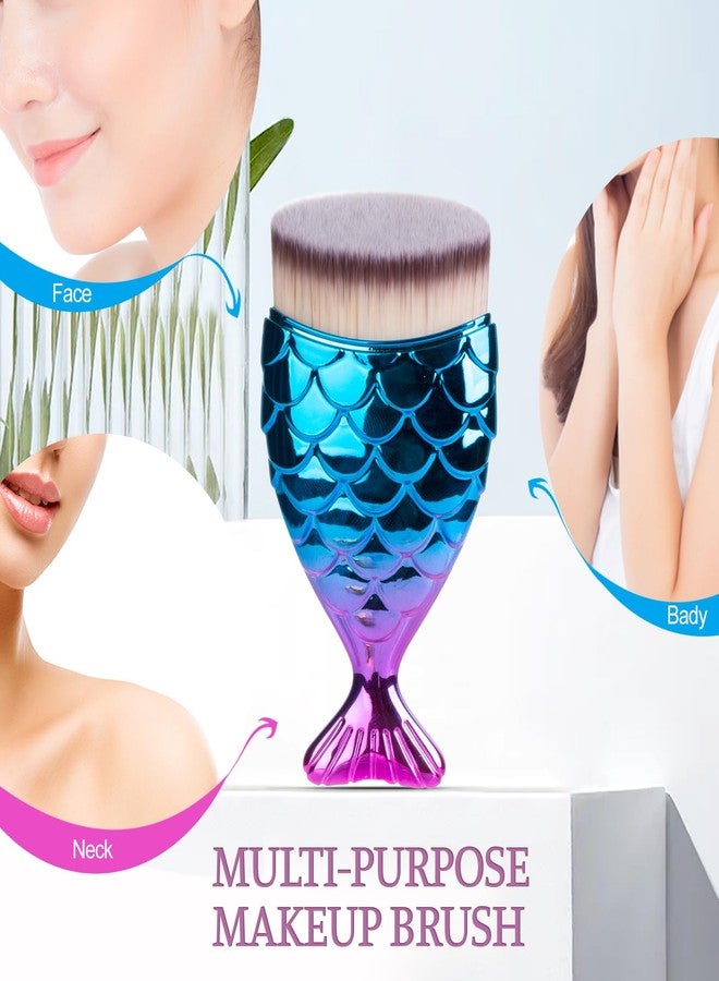 UNIMEIX Sunscreen Brush for Face Kabuki Brush Sunscreen Applicator for Kids Foundation Makeup Brushes for Liquid Foundation Powder Cream Contour Buffing Stippling Blending - Image 2