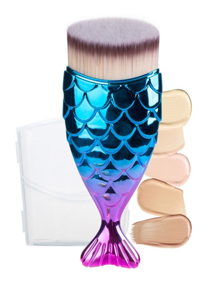 UNIMEIX Sunscreen Brush for Face Kabuki Brush Sunscreen Applicator for Kids Foundation Makeup Brushes for Liquid Foundation Powder Cream Contour Buffing Stippling Blending - Image 1