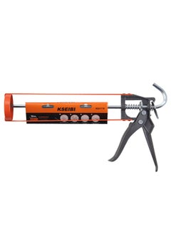 KSEIBI Caulking Gun/General Duty, 9" 220MM, Steel, Silicone Sealant Caulk Gun for Caulking/Filling/Sealing, Trigger Comfort Grip, Ideal for Contractors and DIY/Caulking Gun Dripless/Lightweight Body.  - Image 4