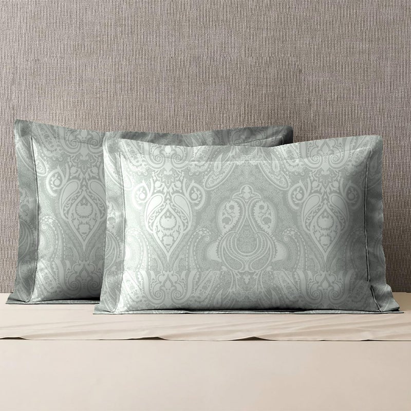 Trident Soft Comfort Pillow Covers Set of 2, 100% Cotton Pillow Covers, 210 TC, Soft and Breathable, Standard Size (46 cm x 69 cm) - Diana - Image 1