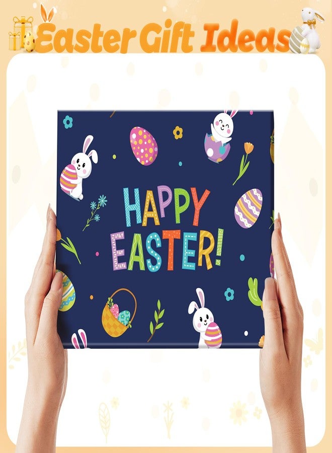 Happy Pop HAPPYPOP Easter Socks for Women - Bunny Rabbit Gifts for Men Teens Ladies with Greeting Card - Image 3