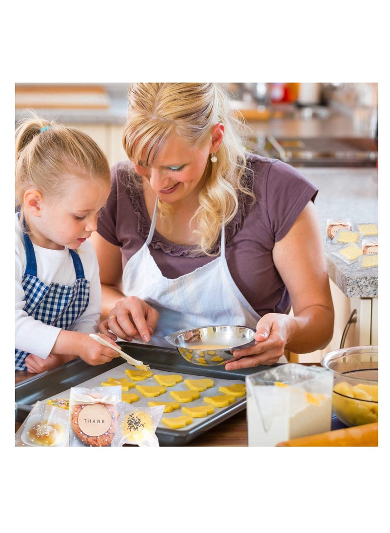 سيوسي ذاتية اللصق كيس حلوى 400 قطعة Seloffin كيس البسكويت ذاتية اللصق الختم Seloffin كيس أبيض نقطة شفافة كيس مقابل الخبز والحلوى والصابون والبسكويت مع كيس من البلاستيك الطرف ( 4 × 6 بوصة ) - Image 2