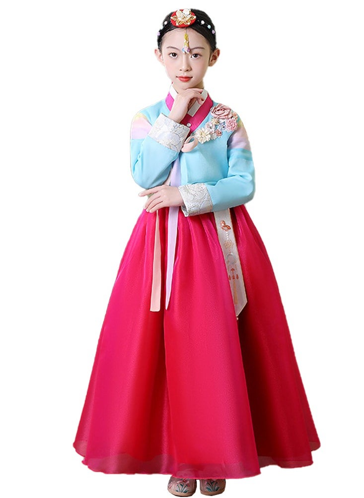 Al Aoyama - Al Aoyama  Hanbok Korean Traditional Hanbok for Girls Birthday Party Korean Traditional Girls Babies Clothes Korean Girl Dolbok - Image 1