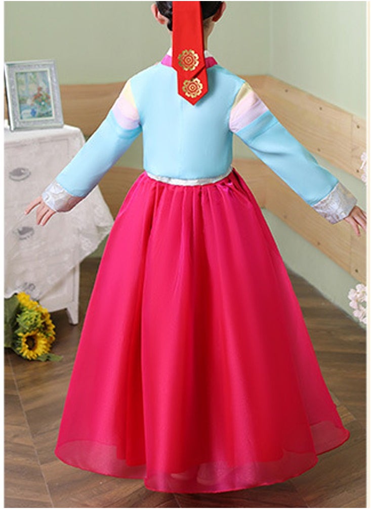 Al Aoyama - Al Aoyama  Hanbok Korean Traditional Hanbok for Girls Birthday Party Korean Traditional Girls Babies Clothes Korean Girl Dolbok - Image 1
