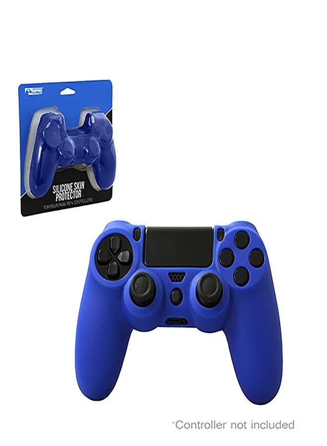 KMD PS4 Controller Silicone Skin - Blue - Image 1