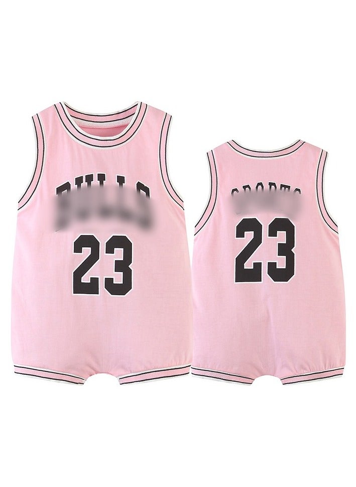 KUYING Baby Cotton Jumpsuit Football Shirt - Image 1