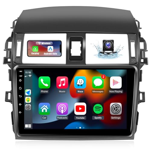 Naifay Android Car Sereo for Toyota Corolla 2009 2010 2011 2012 2013 Radio, 9inch Touch Screen for Corolla Car Stereo with Carplay Android Auto Bluetooth WiFi GPS SWC Backup Camera - Image 1