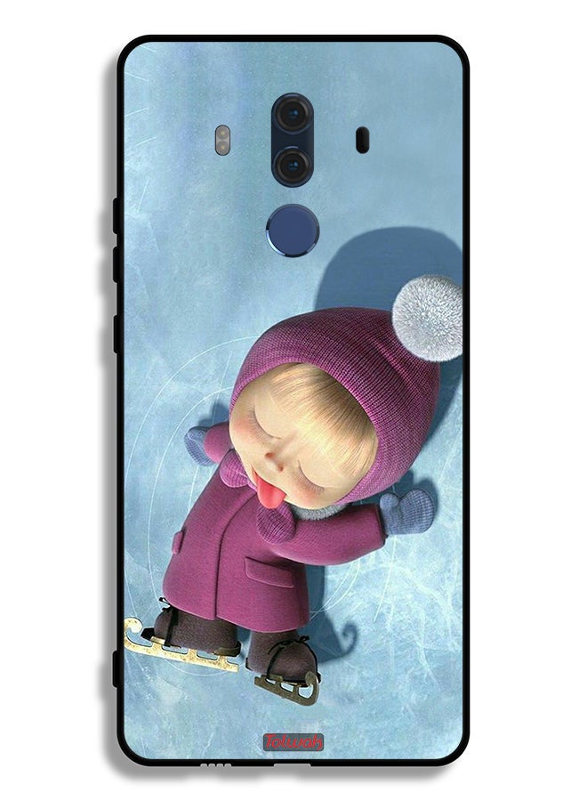 Tolwak Huawei Mate 10 Pro Protective Case Cover Cute Dolly - Image 2