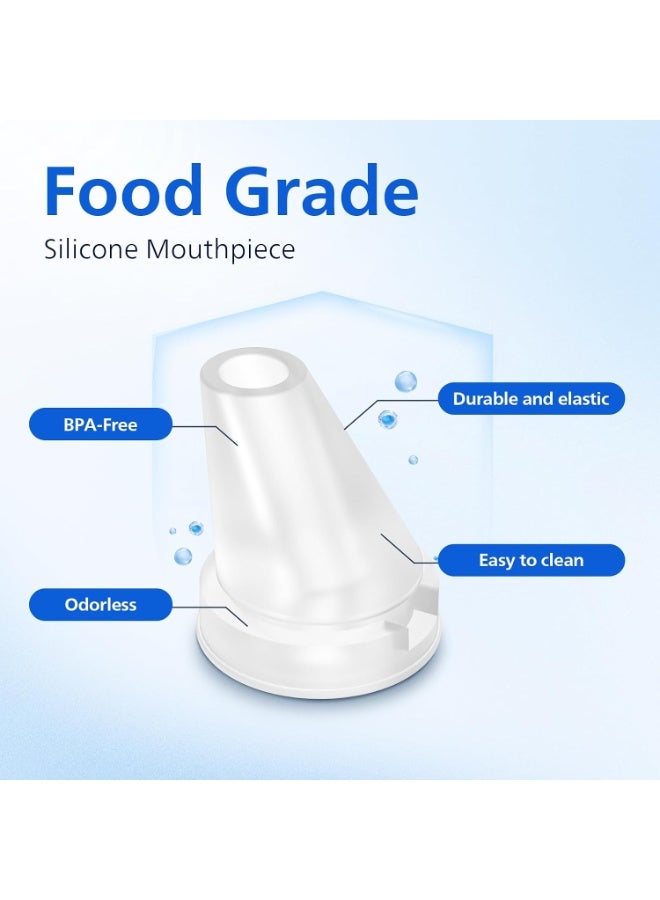 PHILIPS GoZero Water Bottle Replacement Mouthpiece – 3-Pack BPA-Free Food-Grade Silicone Bite Valves for Tritan & Insulated Bottles - Image 3