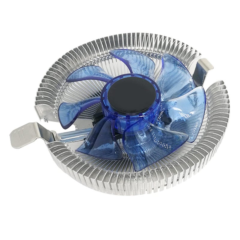 مروحة وحدة المعالجة المركزية الفعالة، مبرد وحدة المعالجة المركزية، مبرد هوائي لـ LGA1150، 1151�� 1155، 1156، 775 AM4، AM3+، AM3، AM2+، سرعة 2000 دورة في الدقيقة، تبريد هادئ - Image 1