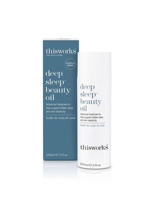 ThisWorks This Works Deep Sleep Beauty Oil - Clinically Proven Nighttime Treatment with Bakuchiol & Botanical Oils, Improves Skin Elasticity & Barrier Function, 5 Fl Oz  - Image 1