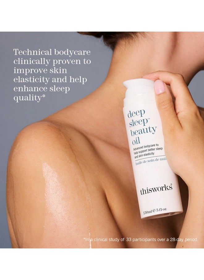 ThisWorks This Works Deep Sleep Beauty Oil - Clinically Proven Nighttime Treatment with Bakuchiol & Botanical Oils, Improves Skin Elasticity & Barrier Function, 5 Fl Oz  - Image 2