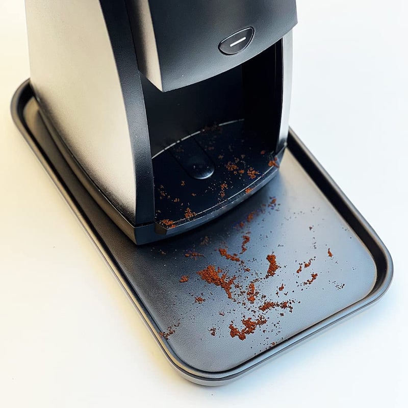 QHAND Coffee Grinder Tray for Baratza Encore Esp, QHAND Coffee Grounds Catch Tray Compatible with Baratza Encore Coffee Grinder (Black) - Image 1