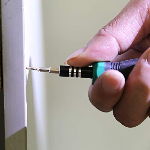 newlng 1600pcs 2MM Small Screws Phillips Flat Head Cross Self Tapping Tiny Screw Cabinet Electronic Accessories Screw Multifunctional DIY Micro Woodworking Mini Screw Set Gold Black Silver - Image 5