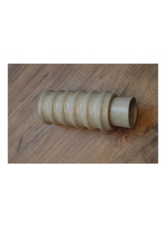 CURTAINS & RODS Metal Curtain Tube Ends Embroidered 