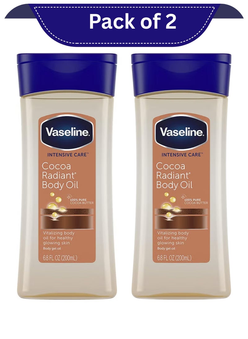 فازلين زيت للجسم كوكو راديانت للعناية المكثفة ٢٠٠ مل (عبوة من 2) - Image 1
