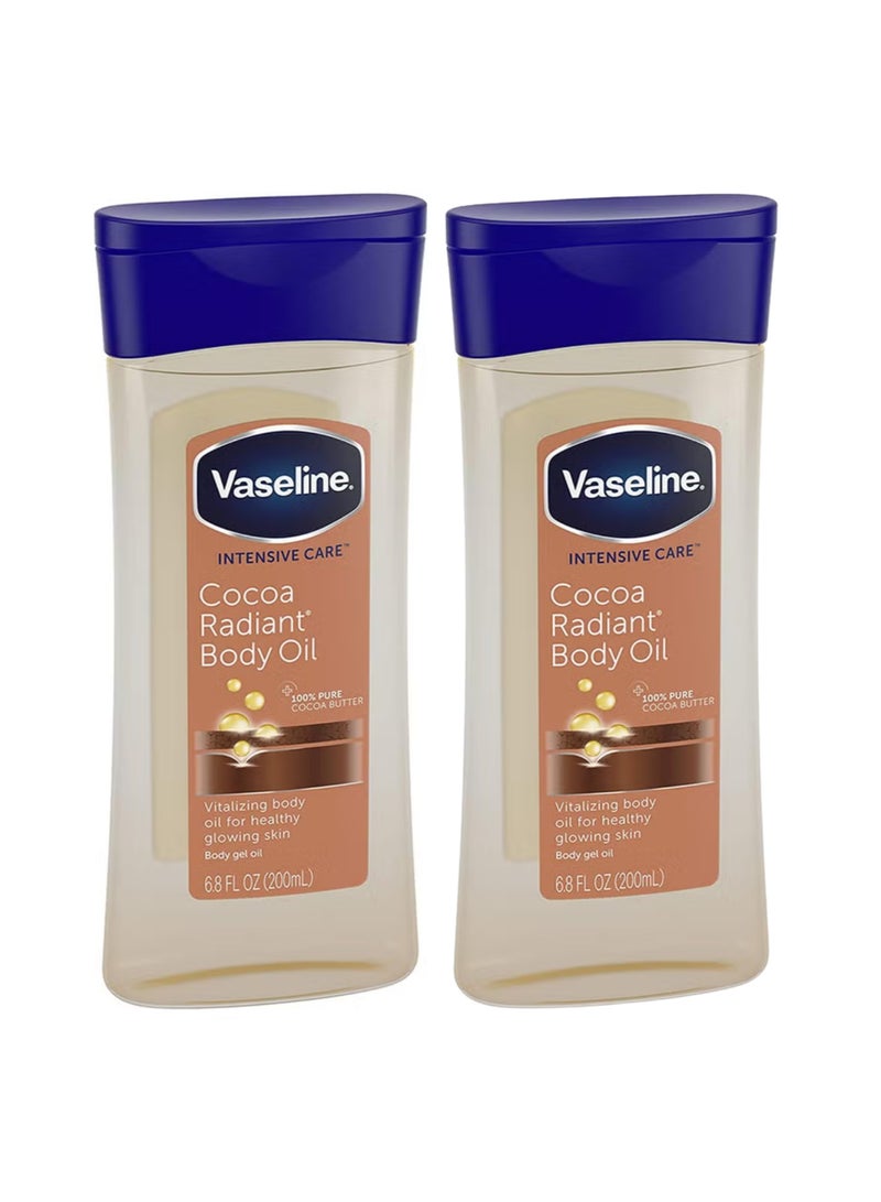 فازلين زيت للجسم كوكو راديانت للعناية المكثفة ٢٠٠ مل (عبوة من 2) - Image 2