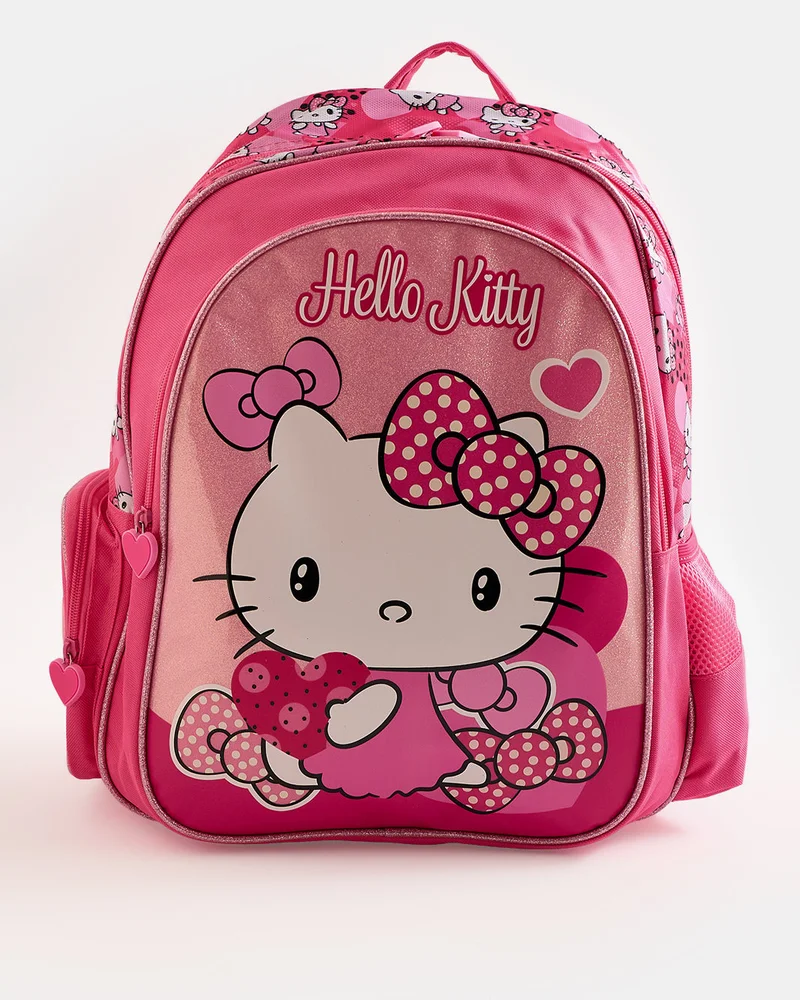 Redtag Hello Kitty Pink 16-Inch Backpack