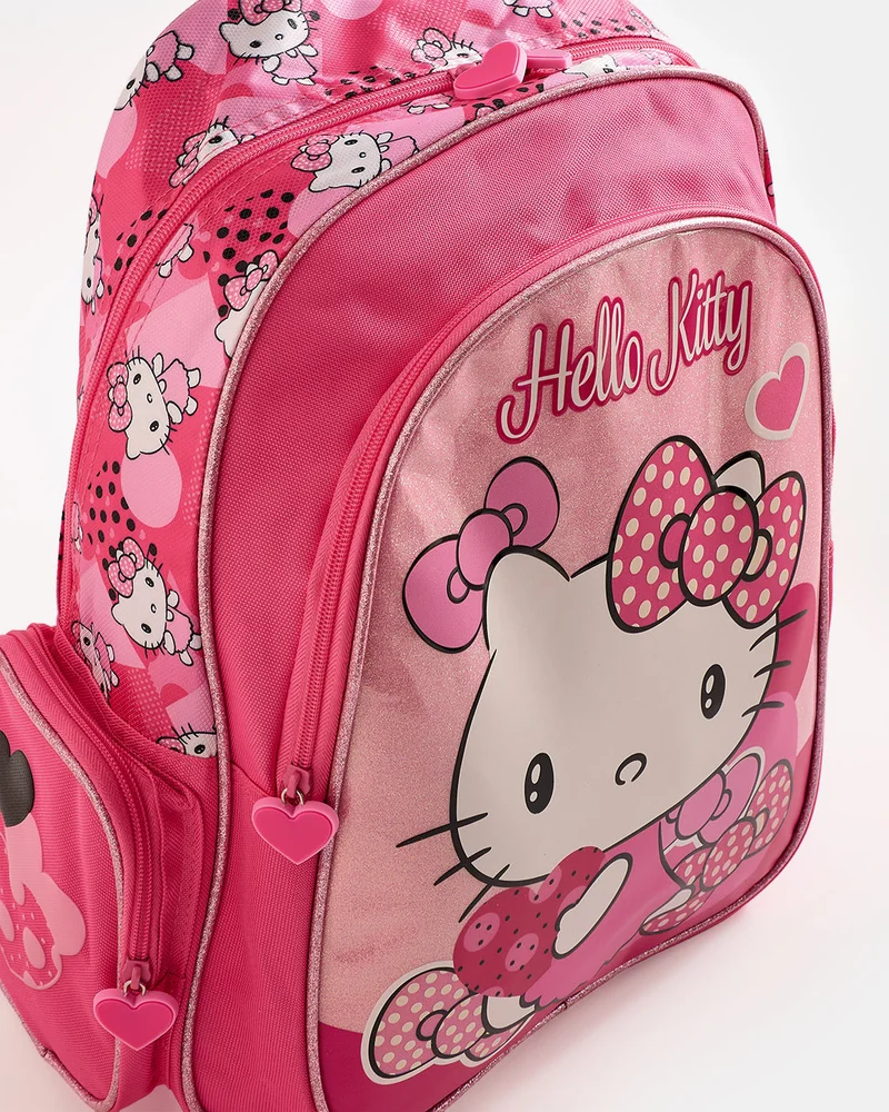 Redtag Hello Kitty Pink 16-Inch Backpack