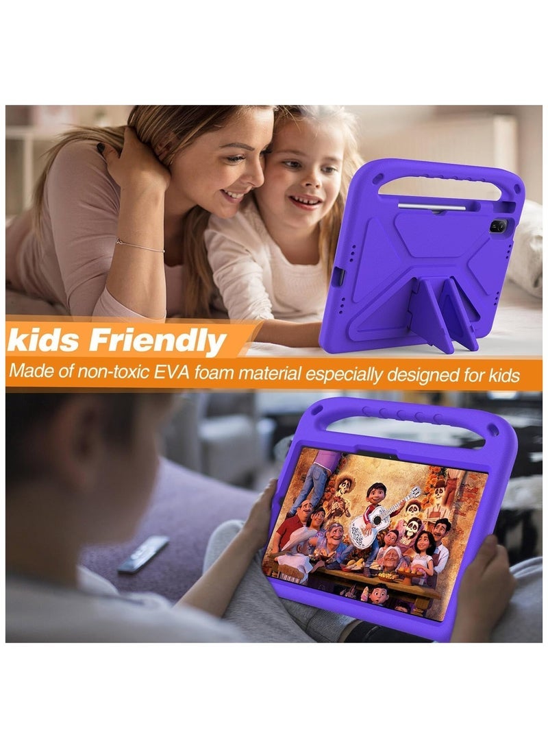 general Heavy Duty Kids Case Compatible with Huawei MatePad SE 11 inch 2024, Light Weight Shock Proof Handle Stand Kids Friendly Protective Cover Case - Image 3