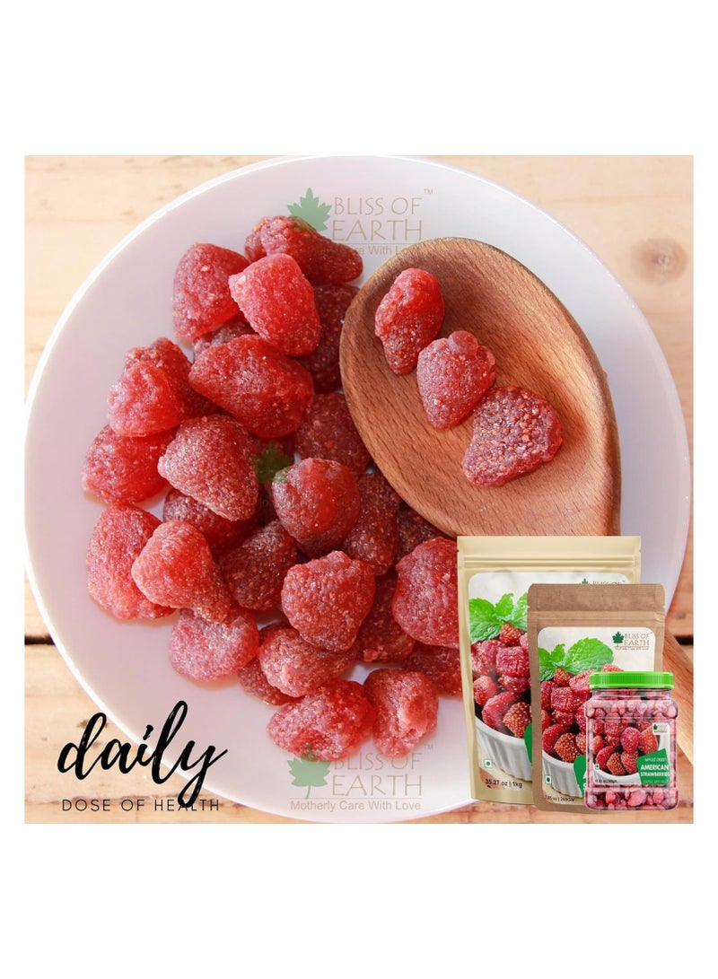 Bliss of Earth 2x500gm American Strawberries Pack of 2 - Image 3