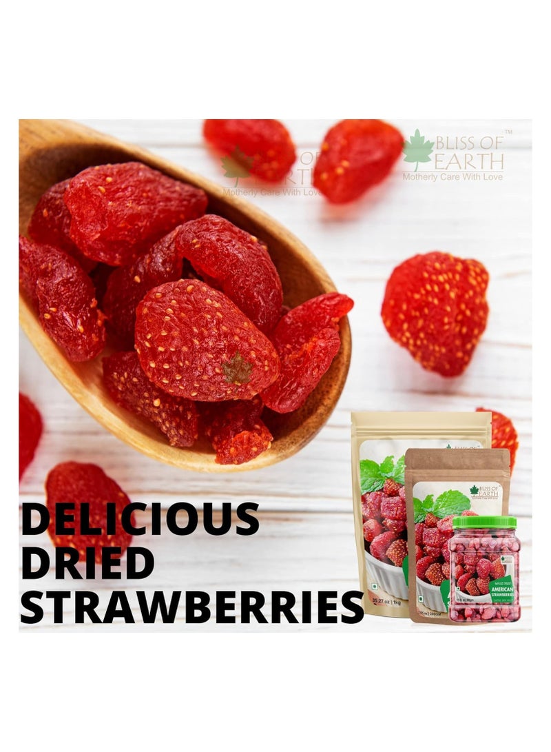 Bliss of Earth 2x500gm American Strawberries Pack of 2 - Image 2