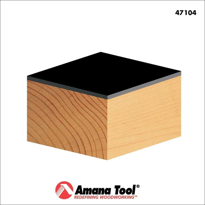 Amana Tool 47104 بت قاطع 1/2 بوصة قطره و 1 بوصة ارتفاع القطع و 1/4 بوصة عمود و 2 شقوق - Image 4