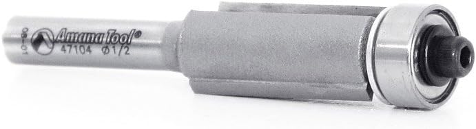 Amana Tool 47104 بت قاطع 1/2 بوصة قطره و 1 بوصة ارتفاع القطع و 1/4 بوصة عمود و 2 شقوق - Image 2