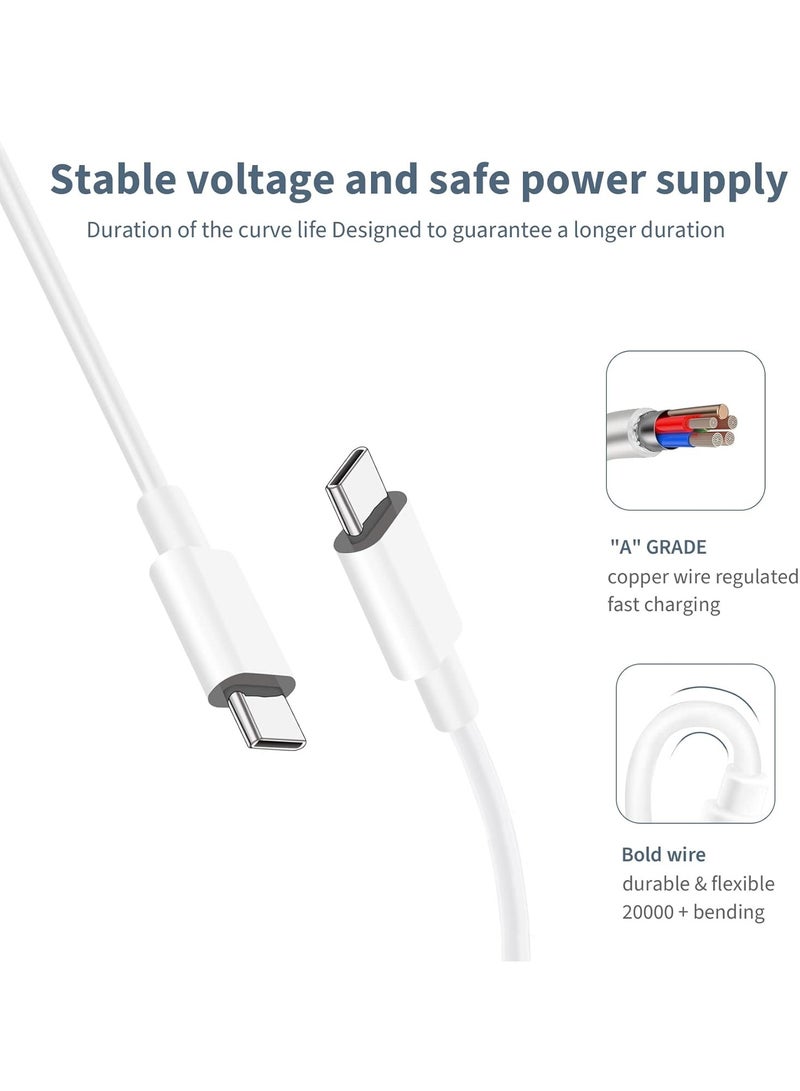 محول شاحن سريع USB C 65 واط ، 20 فولت متوافق مع ماك بوك اير 2020 &&& 2019 2018 برو 13 14 15 16 انش، لينوفو ثينك وايباد كروم واتش بي وديل وهواوي - Image 4